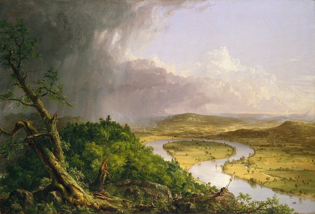 The Oxbow painting Thomas Cole